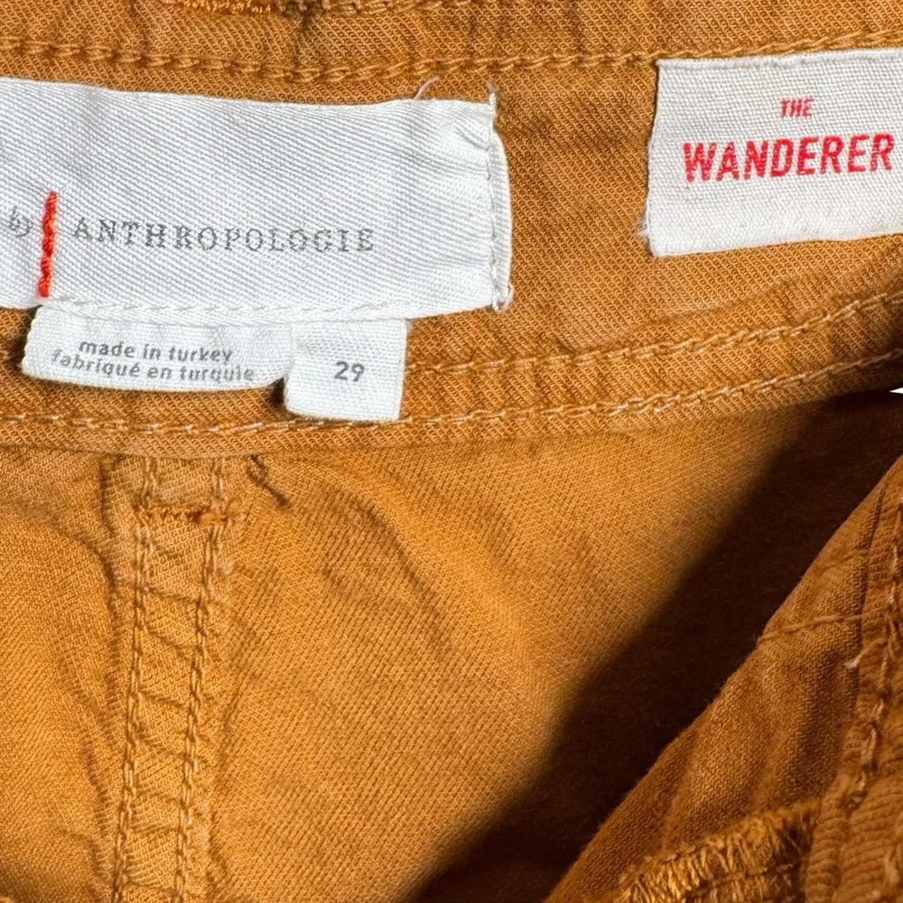 Anthropologie The Wanderer Utility Shorts | Women’s Size 29 | Camel Brown - Picture 6 of 16